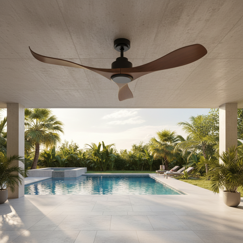 CEILING LIGHT-FCF081 MATT BLACK