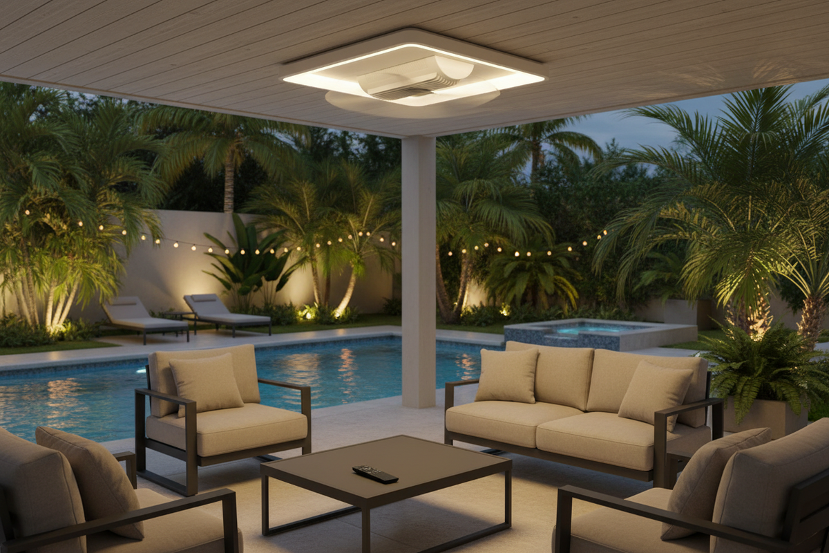 CEILING LIGHT&FAN-FCF129 CCT
