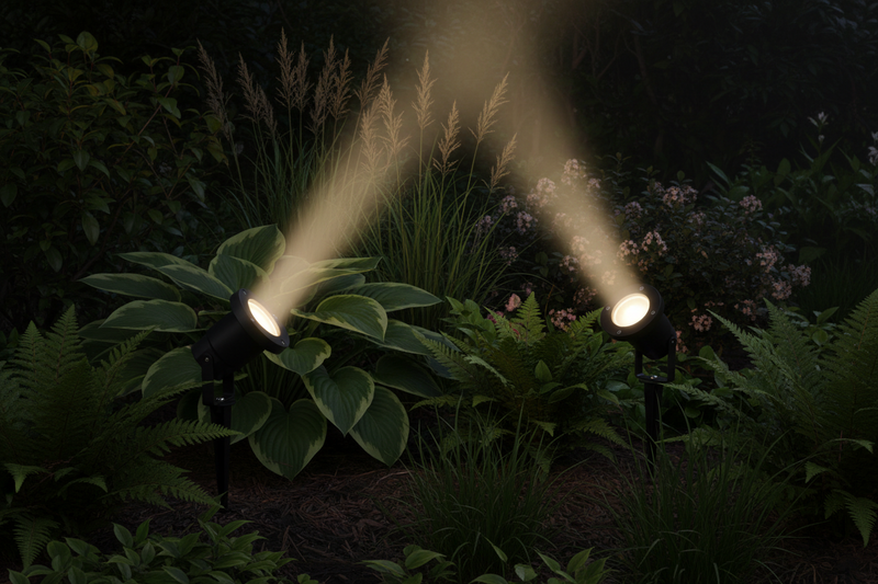 GARDEN SPIKE LIGHT-GS016 BLACK