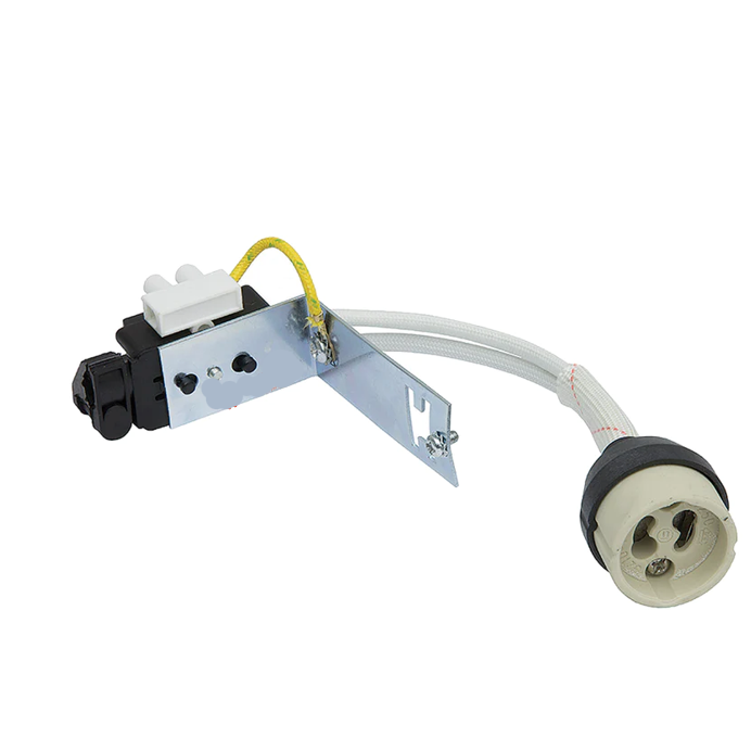 GU10 Connector (Holder) With Bracket & Earth.