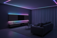 5M IC-RGB NEON ROPE LIGHT-IP20-HVS200-5V-25W.