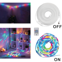 5M - RGB/Multicolor Neon LED Strip Light 220V.