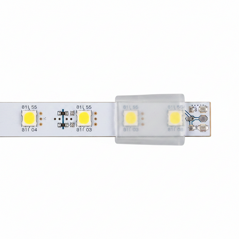 End cap for 24V/230V IP65 COB LED strip light.