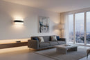 230v 2 x 6W LED Up & Down Oval Aluminium Wall Light-56/2-IP54-3000K.