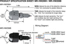 Infrared Body Sensor-LED Light with motion sensor IP64.