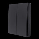 K.Light Two Lever Kinetic Frameless Switch SLL2BL IP42.