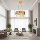 K-Light  KLCH-6002/9 230v 40W E14 Supreme Medium Crystal Chandelier.