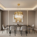 K-Light  KLCH-6002/9 230v 40W E14 Supreme Medium Crystal Chandelier.