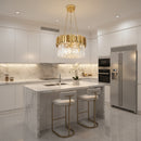 K-Light  KLCH-6002/9 230v 40W E14 Supreme Medium Crystal Chandelier.