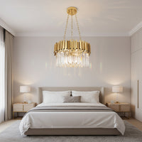 K-Light  KLCH-6002/9 230v 40W E14 Supreme Medium Crystal Chandelier.