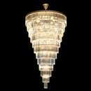 K-Light KLCH-6515/34-SG 230v 40W E14 GRANDIOSE Crystal Chandelier.