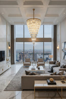 K-Light KLCH-6515/34-SG 230v 40W E14 GRANDIOSE Crystal Chandelier.