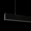 K Light AP-500/BL+BL-WW-1, AP-500/BL+BL-WW-2, AP-500/BL+BL-WW-3 Complete U-Channel Pendant with Black Cover Warm White-Mr Smart Lighting Company.