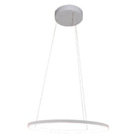 K Light K-LED-190-60/WH, K-LED-190-60/BL, K-LED-190-60/GD 230v 22W LED Dimmable 60cm Single Ribbon Pendant (Multiple Colors/Finishes)-Mr Smart Lighting Company.