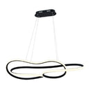 K Light K-LED-4827/BL 230V 60W LED Vortex Pendant Black-Mr Smart Lighting Company.