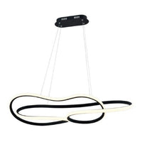 K Light K-LED-4827/BL 230V 60W LED Vortex Pendant Black-Mr Smart Lighting Company.