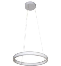 K Light K-LED-716/WH, K-LED-716/GD 230v 40W LED Eternity Pendant (Multiple Colors/Finishes)