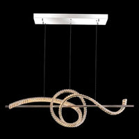 K Light K-LED-89315 230V 55W LED Symphony Crystal Chandelier-Mr Smart Lighting Company.
