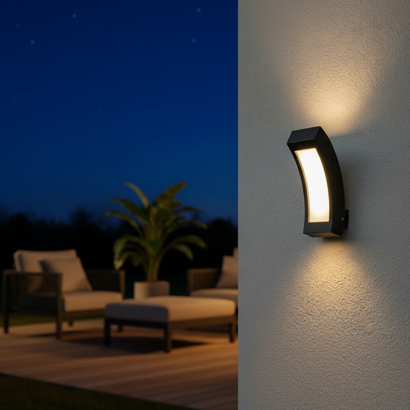 WALL LAMP-L070 BLACK