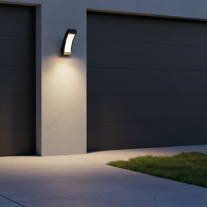 WALL LAMP-L070 BLACK