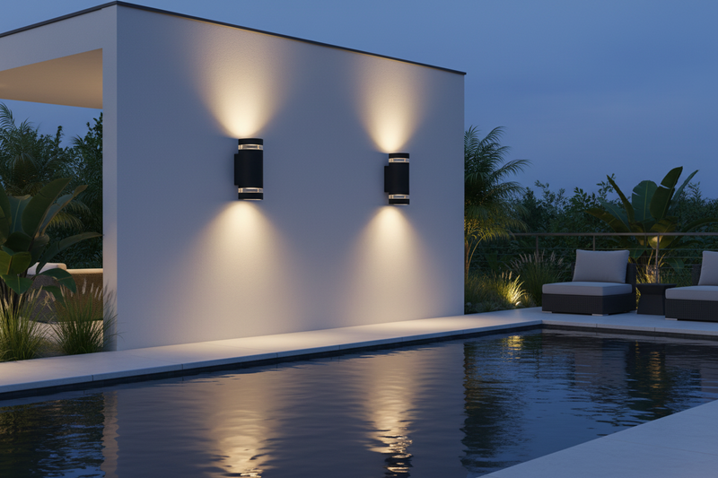 WALL LAMP-L123 BLACK