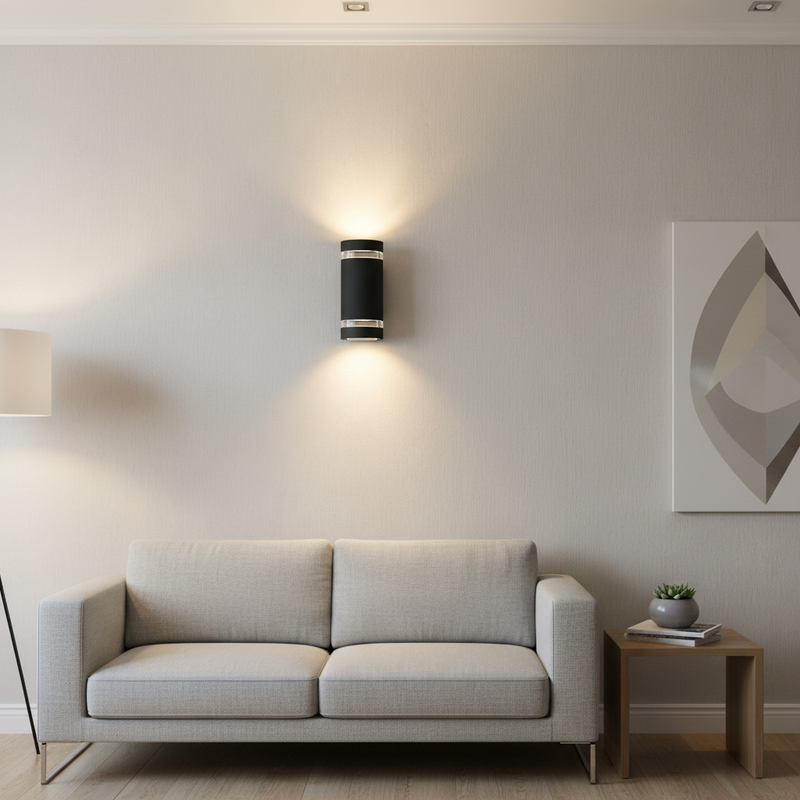 WALL LAMP-L123 BLACK