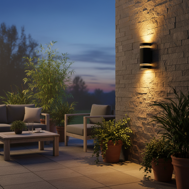 WALL LAMP-L123 BLACK