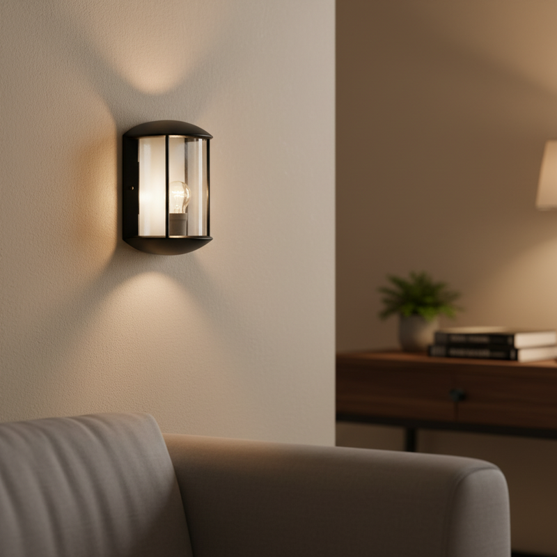 WALL LAMP-L240 BLACK