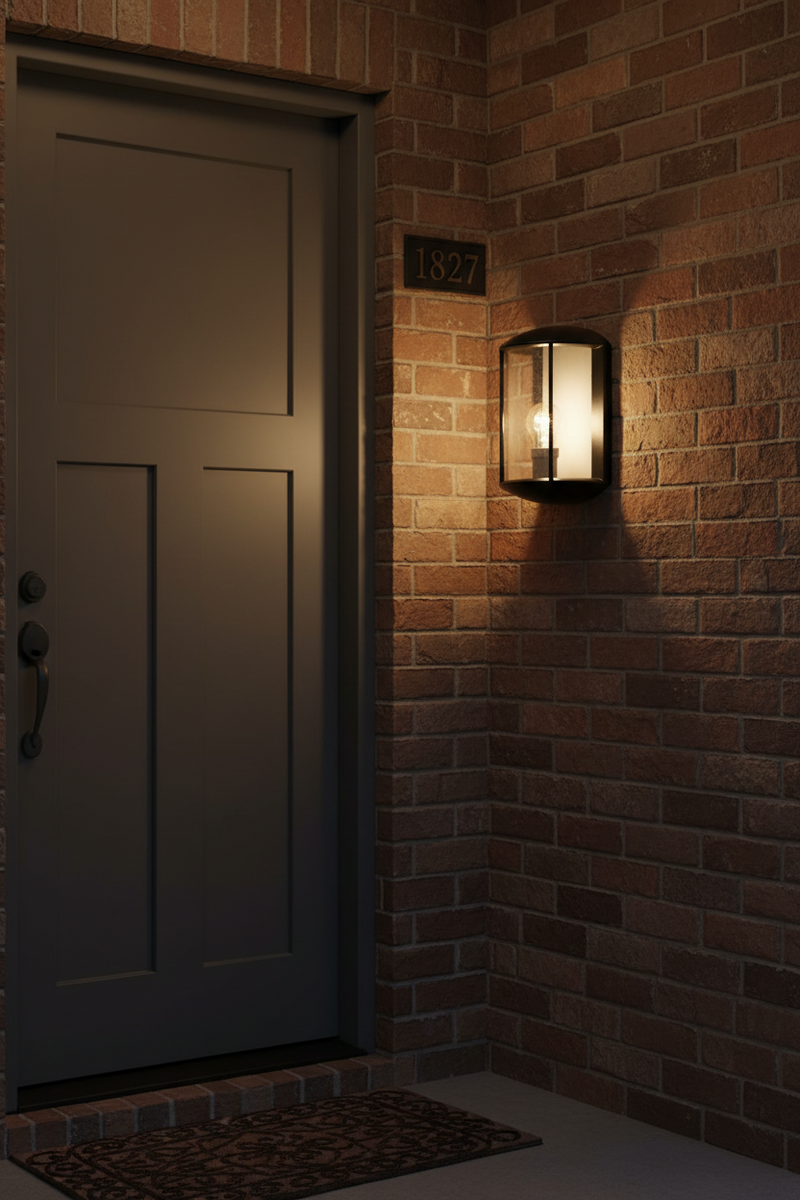 WALL LAMP-L240 BLACK