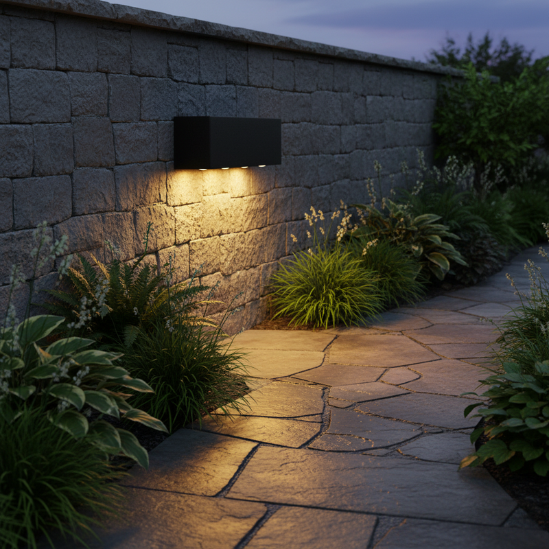 LED WALL LAMP-L249 BLACK