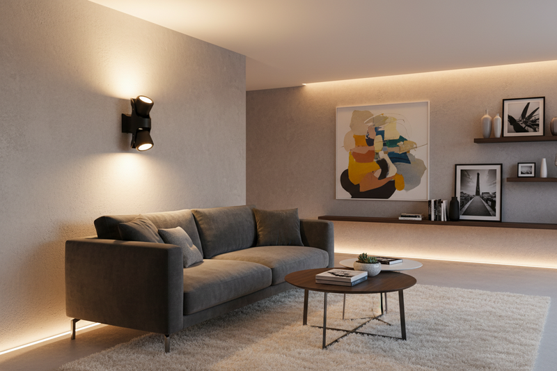 WALL LAMP-L272 BLACK