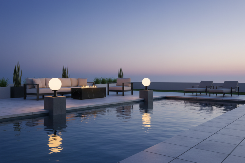 OUTDOOR LIGHT-L308 OPAL