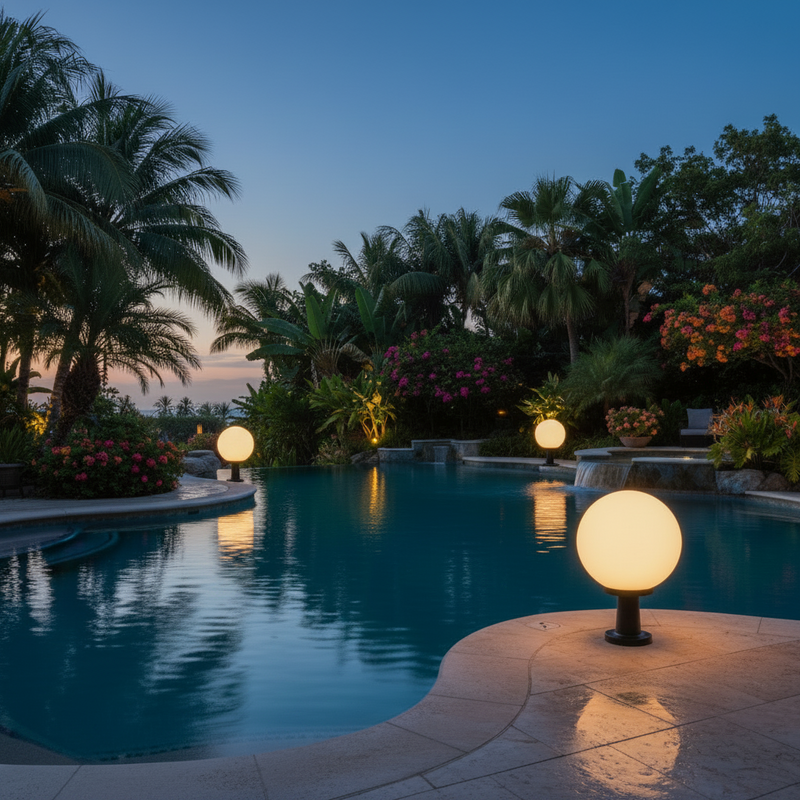 OUTDOOR LIGHT-L308 OPAL