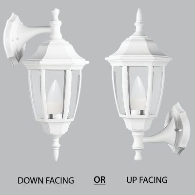 WALL LAMP-L340 WHITE