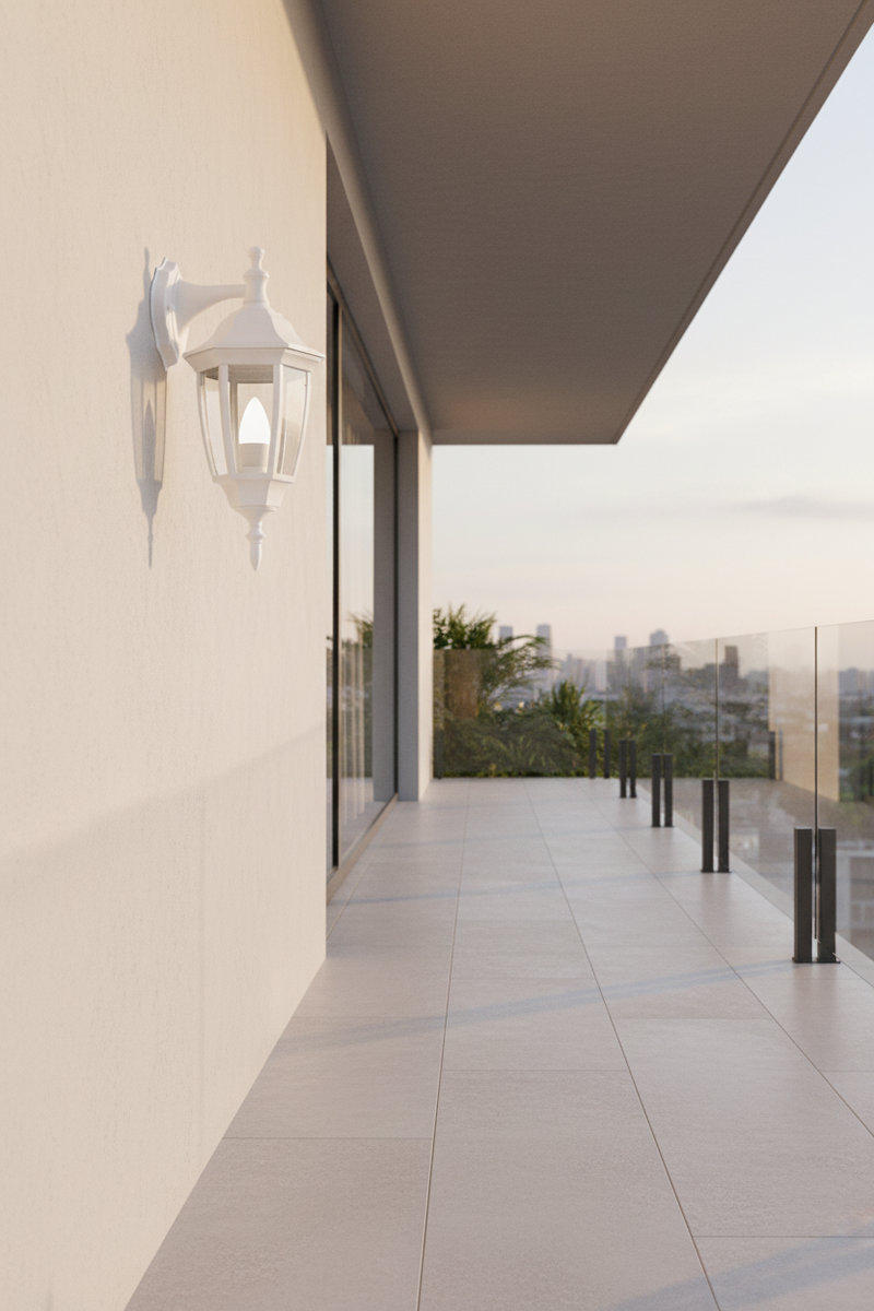 WALL LAMP-L340 WHITE