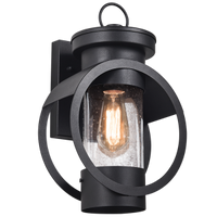 WALL LAMP-L350 BLACK