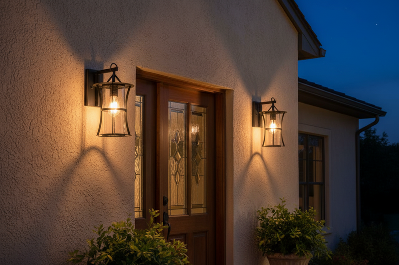 WALL LAMP-L352 BLACK