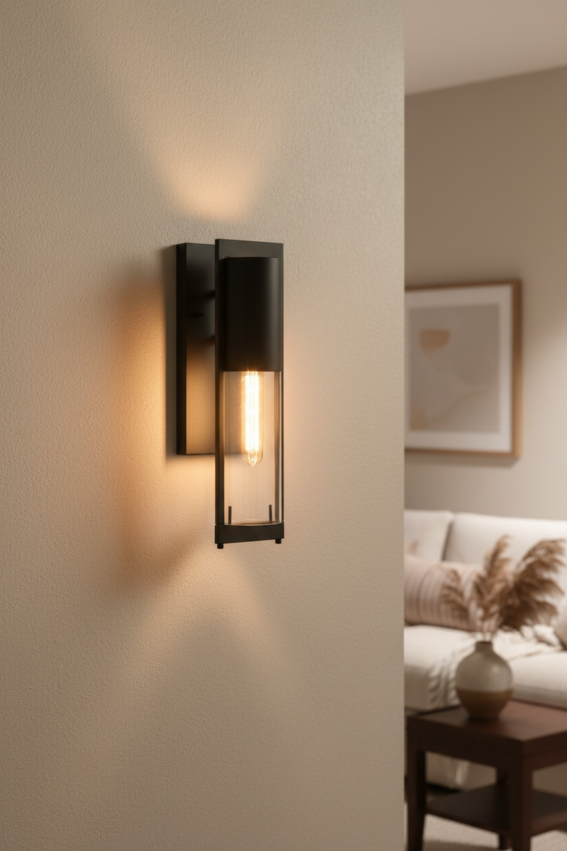 WALL LAMP-L353 BLACK