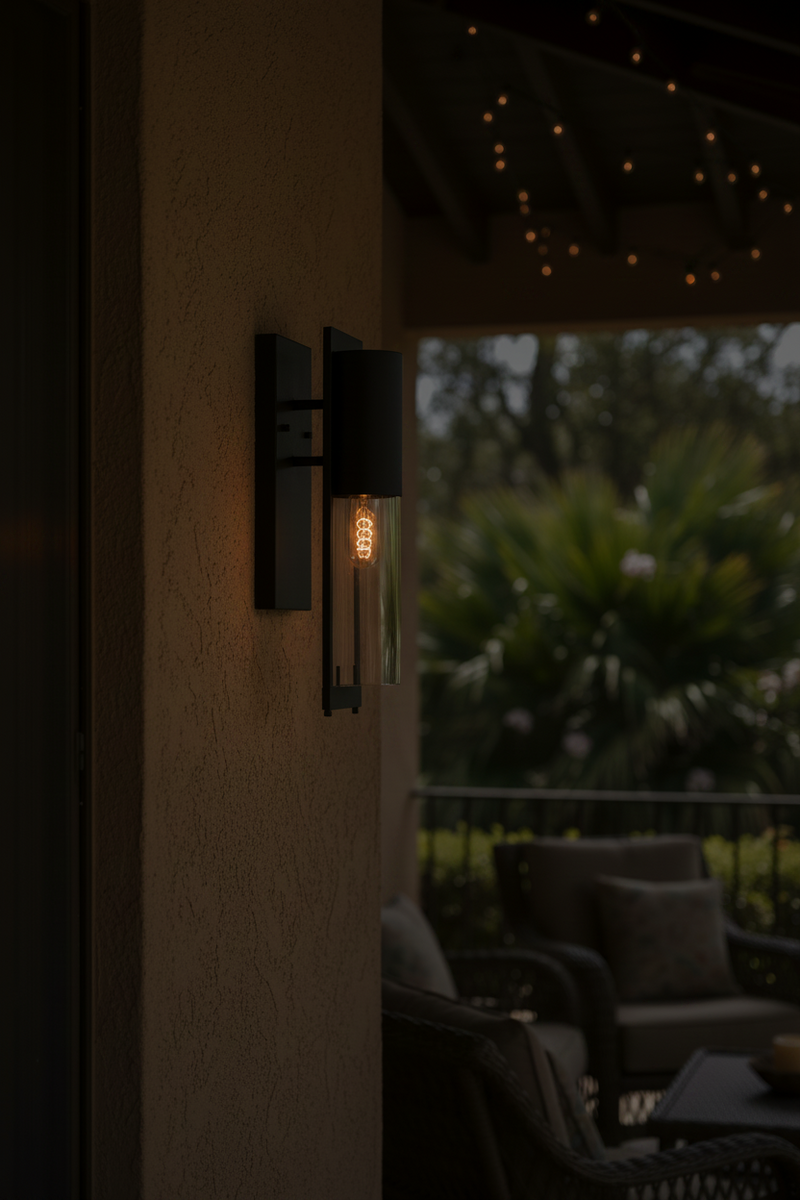 WALL LAMP-L353 BLACK