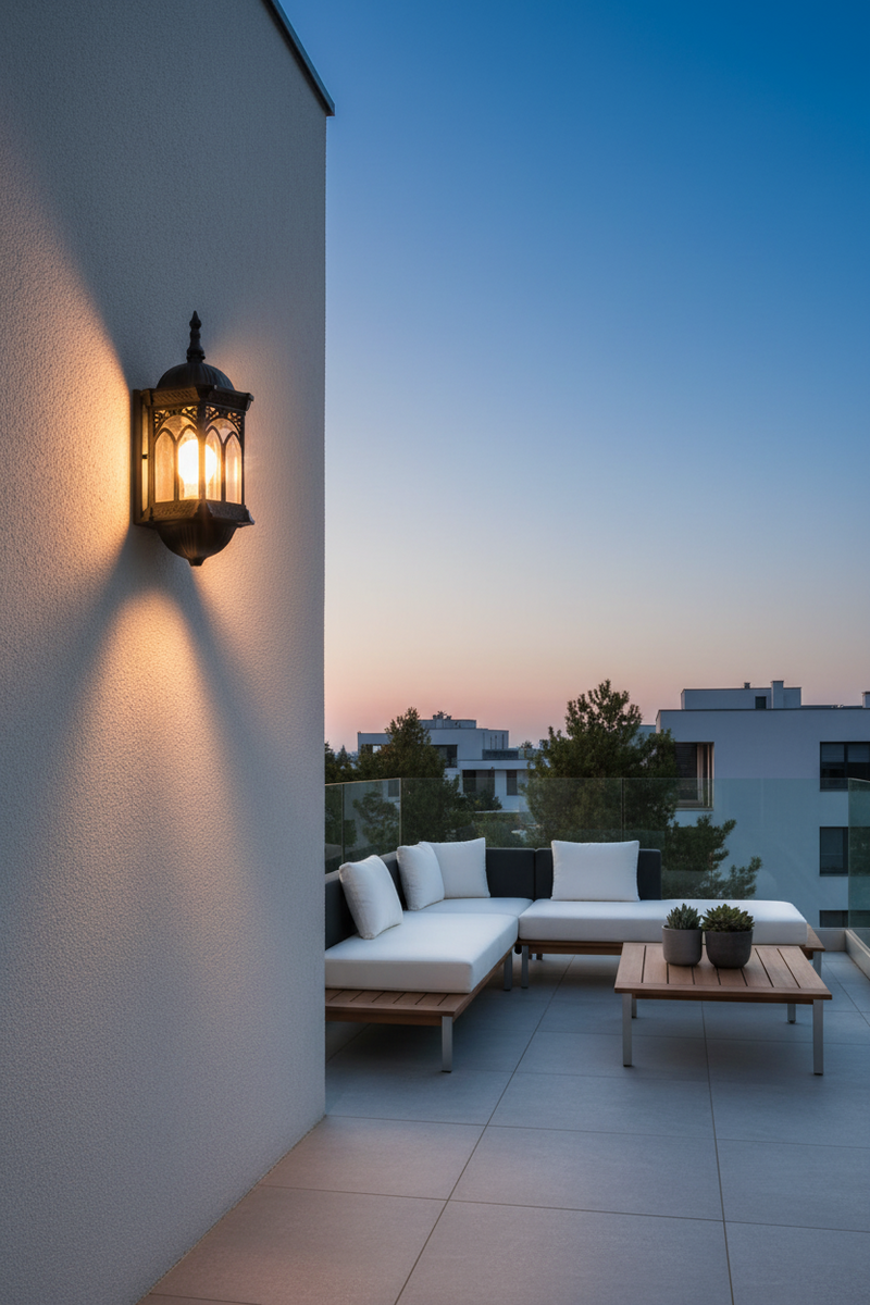 WALL LAMP-L4998 BLACK