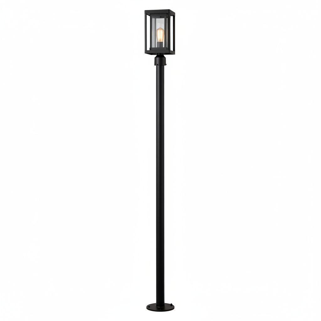 OUTDOOR WALL LAMP-L511 BLACK