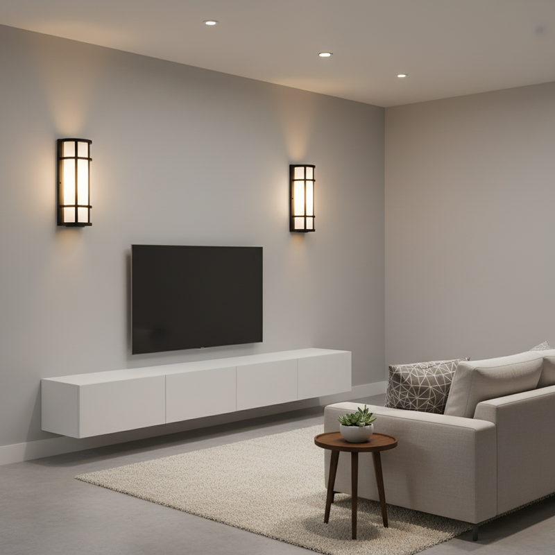 WALL LAMP-L512 BLACK