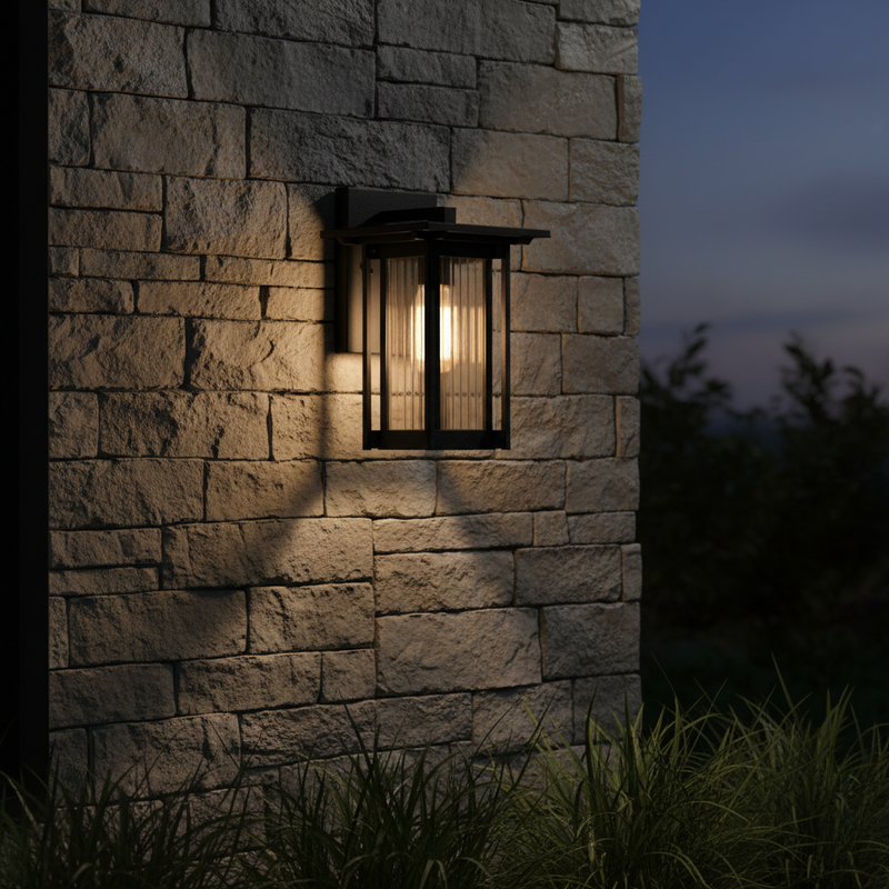 WALL LAMP-L516 BLACK