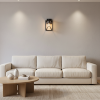 WALL LAMP-L517 BLACK