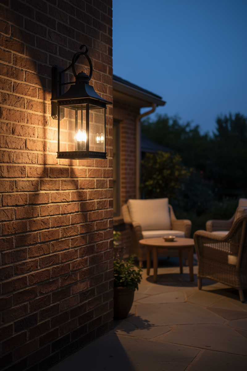 WALL LAMP-L520 BLACK