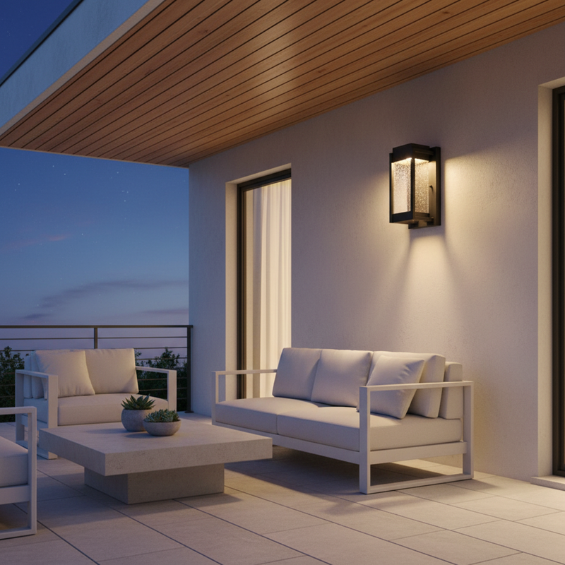 WALL LAMP-L530 BLACK