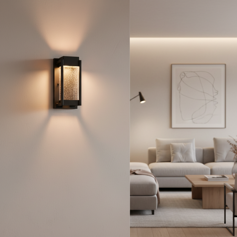 WALL LAMP-L530 BLACK