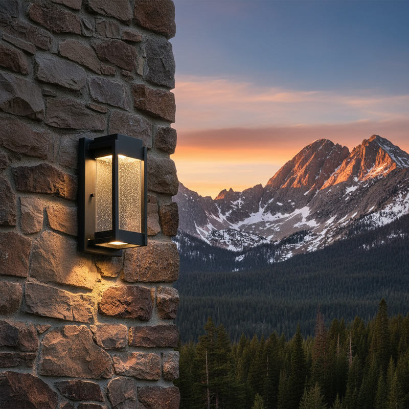 WALL LAMP-L530 BLACK