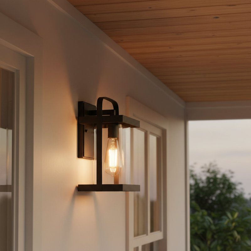 WALL LAMP-L536 BLACK