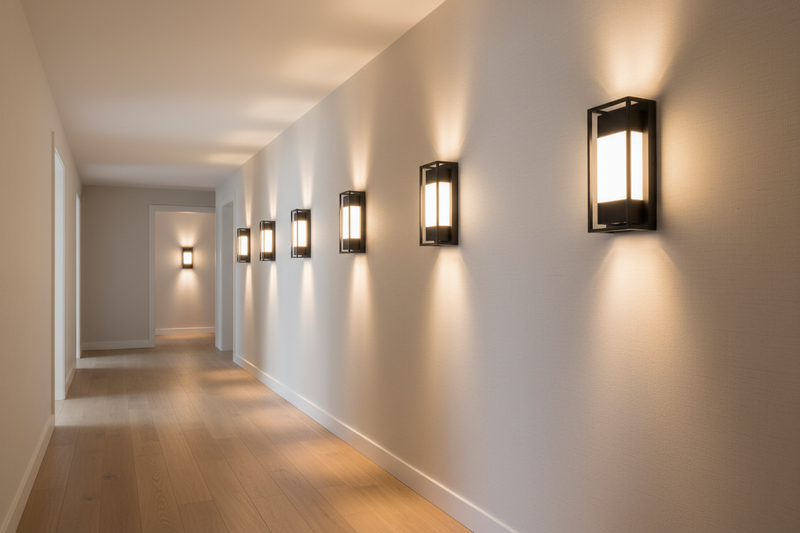 WALL LAMP-L541 BLACK